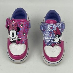 Disney Princess 👑~Disney Junior Minnie Mouse~ Heely’s Skates ~shoes Sz 13 Girls